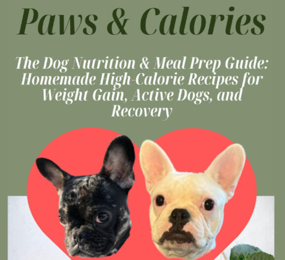 FREE Dog Nutrition Cookbook — 10 homemade recipes.